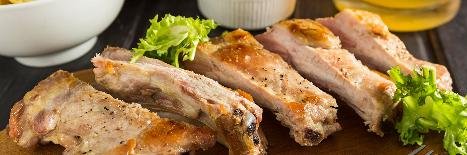 costillas de cerdo al horno